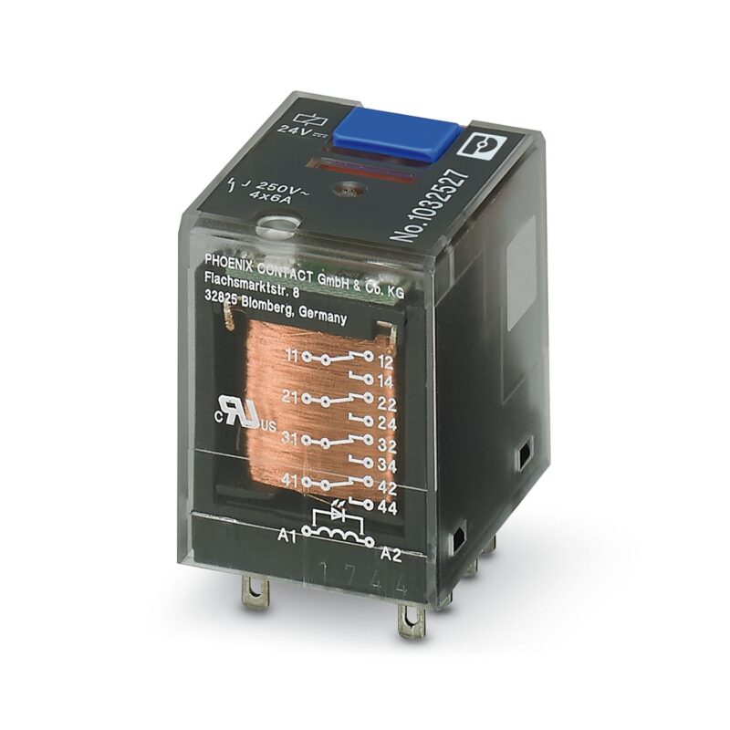 Phoenix Contact 1032527 REL-IR-BL/L- 24DC/4X21 Endüstriyel Otomasyon Ürünü